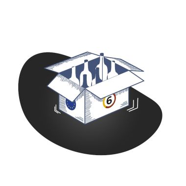 Wijnpakket | Black Labels Friday - 6 x Mix