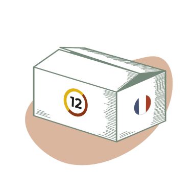 Wijnpakket | Ontdek Frankrijk - 12 x Mix